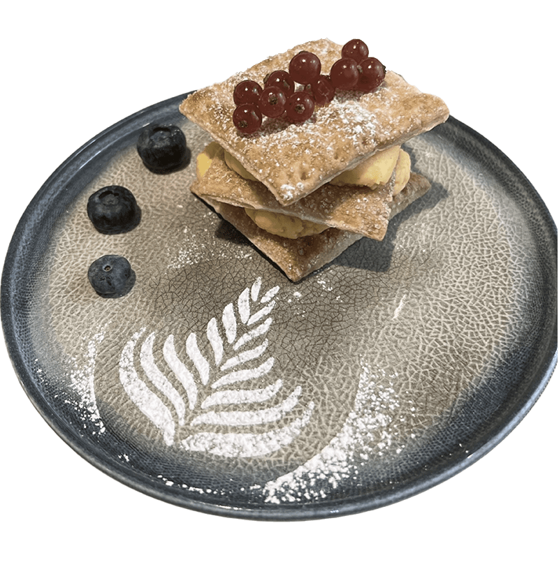 millefoglie alla crema - ristorante roma